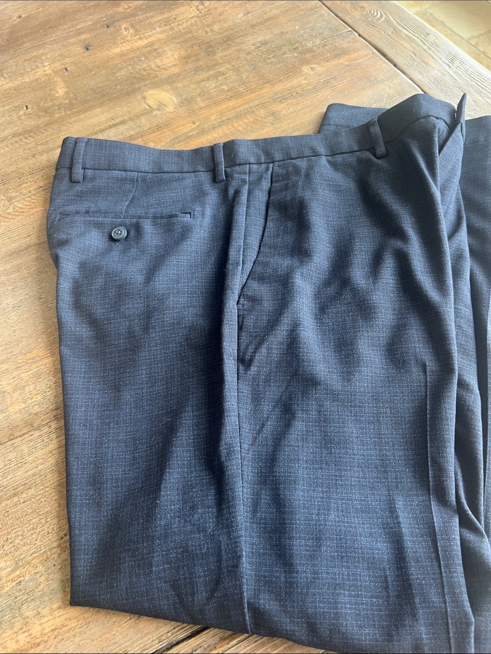 Perry Ellis Dark Navy Dress Pants